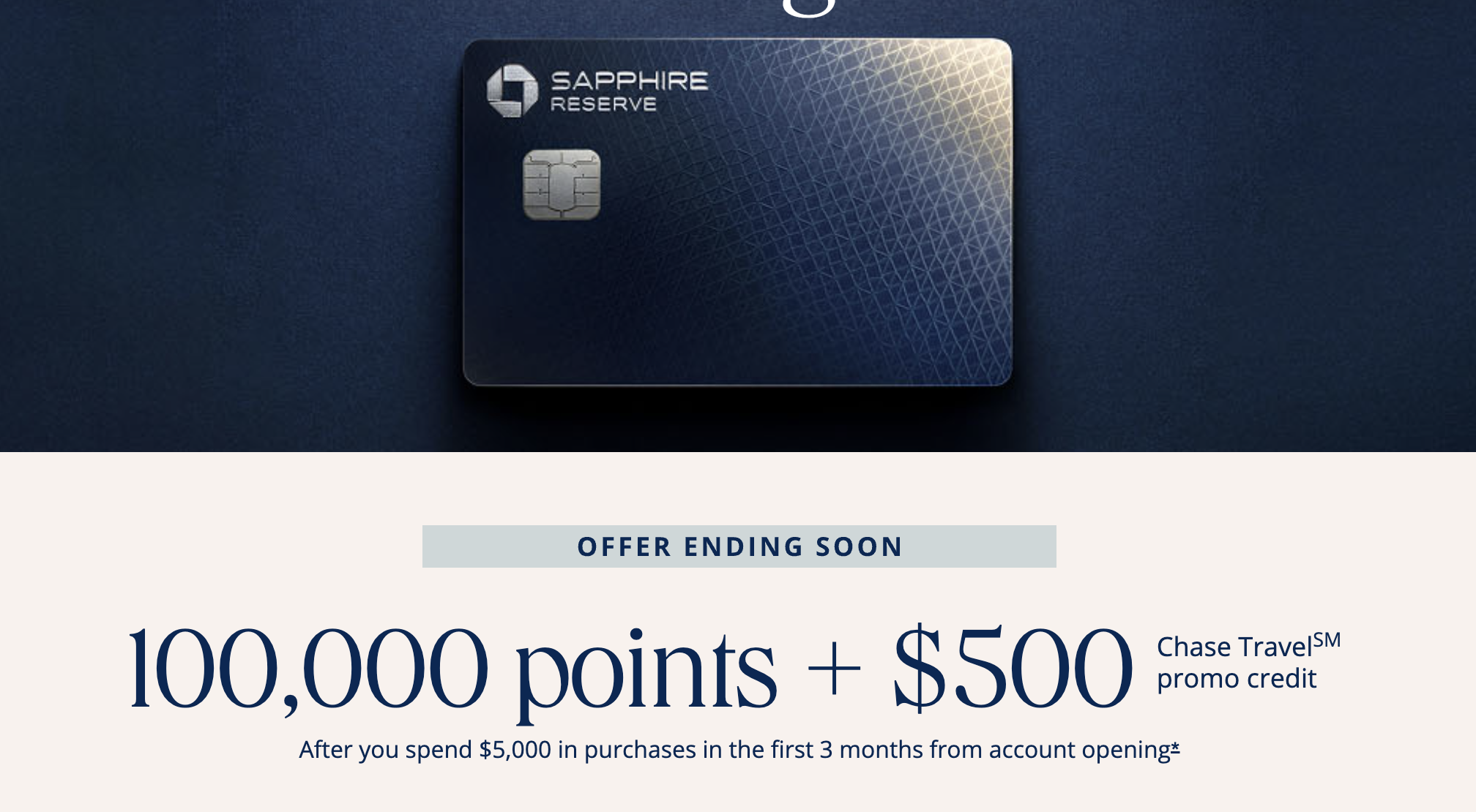 Why I applied for the Chase Sapphire Reserve